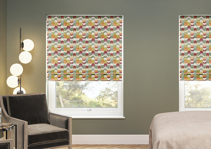 Castillo Velvet, Vitality - Roman Blind - Image 3